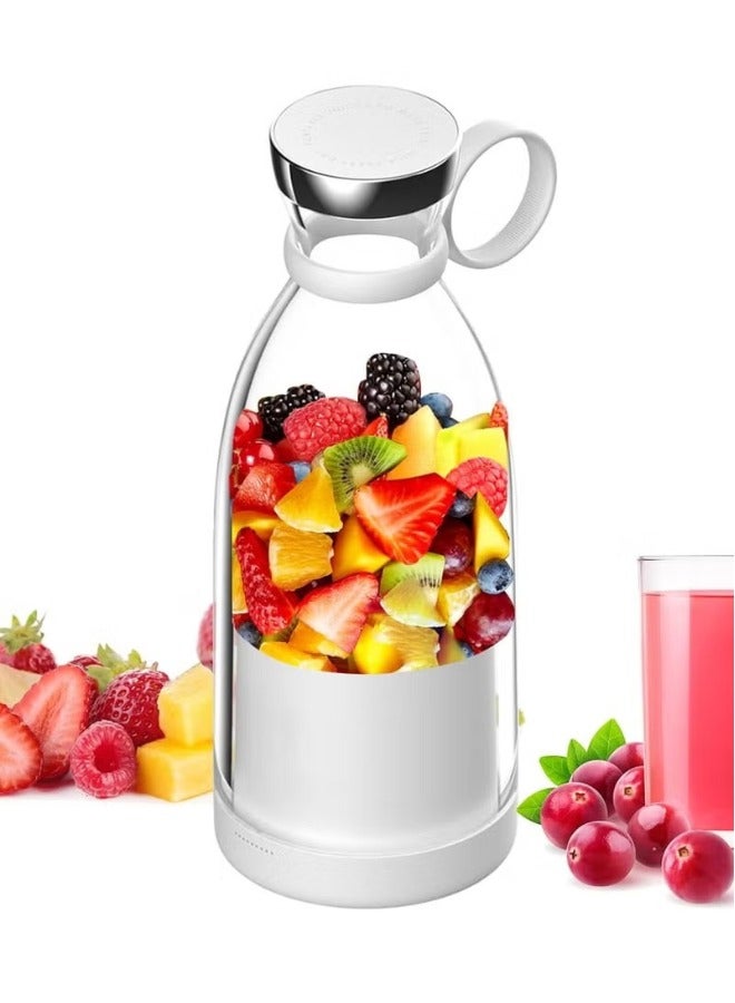 Start your day fresh with the portable Mini Juicer – easy to use, quick to blend, and packs 420ml of pure fruit energy wherever you go.  - Image 2