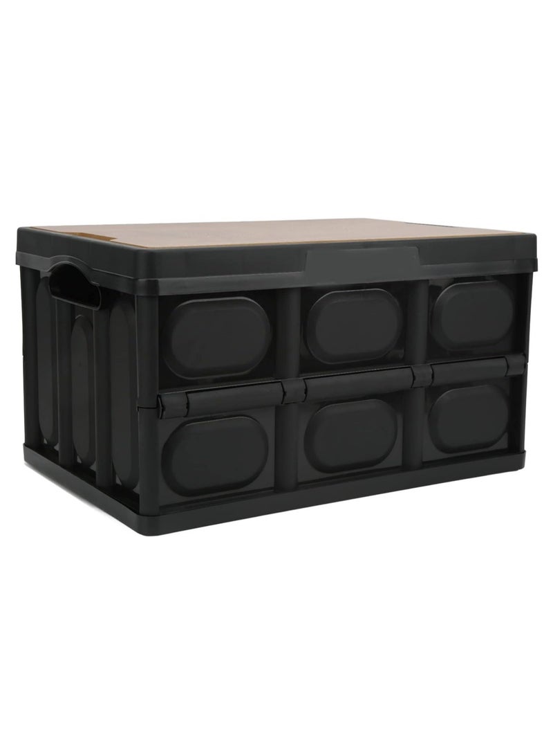 Folding Storage Box, 30L Removable Multifunctional Outdoor Storage Box for Outdoor - Image 2