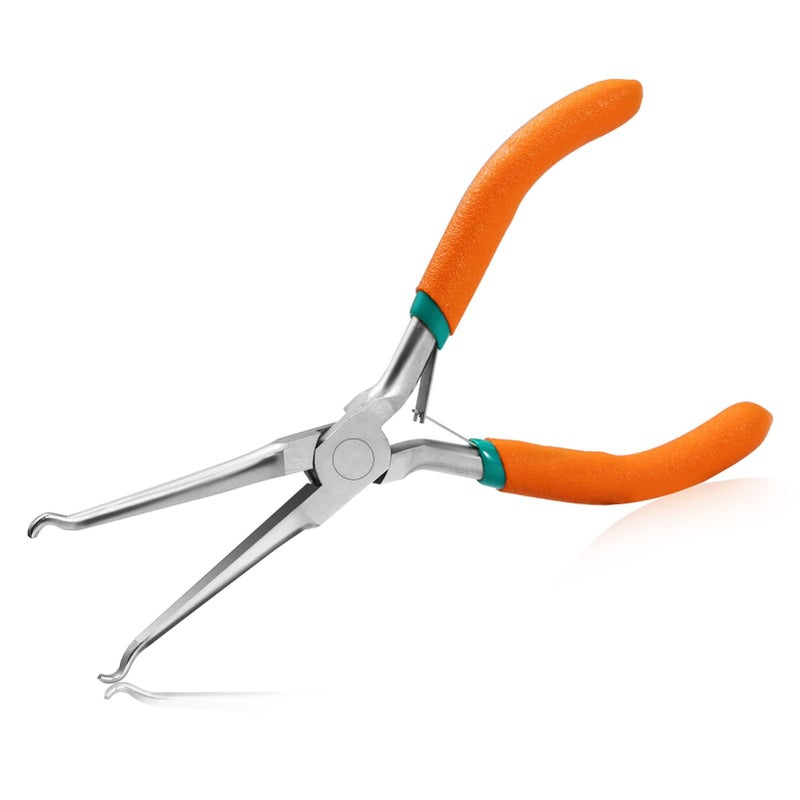 SPEEDWOX 55 Inch Hose Grip Pliers Ring Nose Pliers Spark Plug Removal Cable Clamp Tool