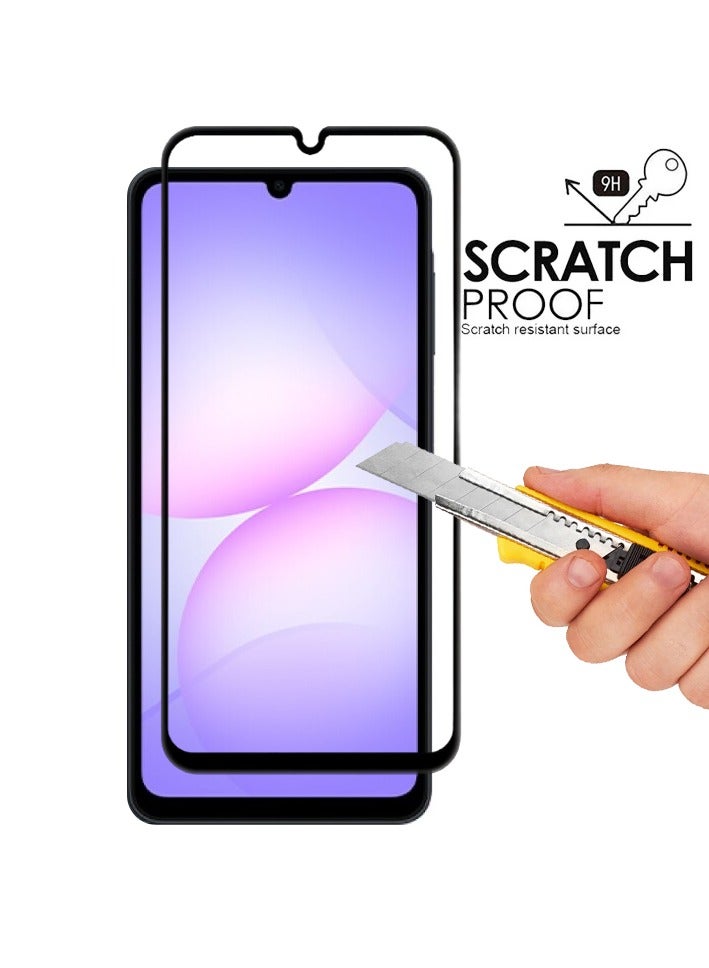 3 in 1 for Samsung Galaxy A07 Screen Protector with Camera Protector , High Transparency Full Coverage Shield for Scratch and Impact Protection - Image 2