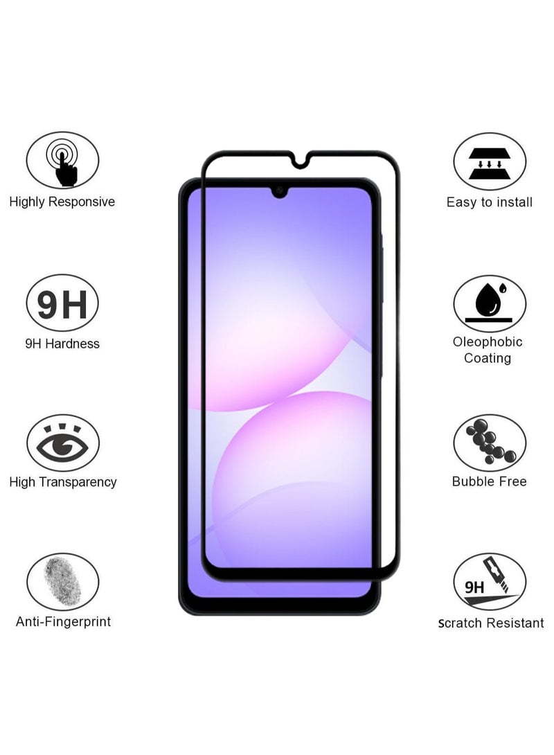 3 in 1 for Samsung Galaxy A07 Screen Protector with Camera Protector , High Transparency Full Coverage Shield for Scratch and Impact Protection - Image 3