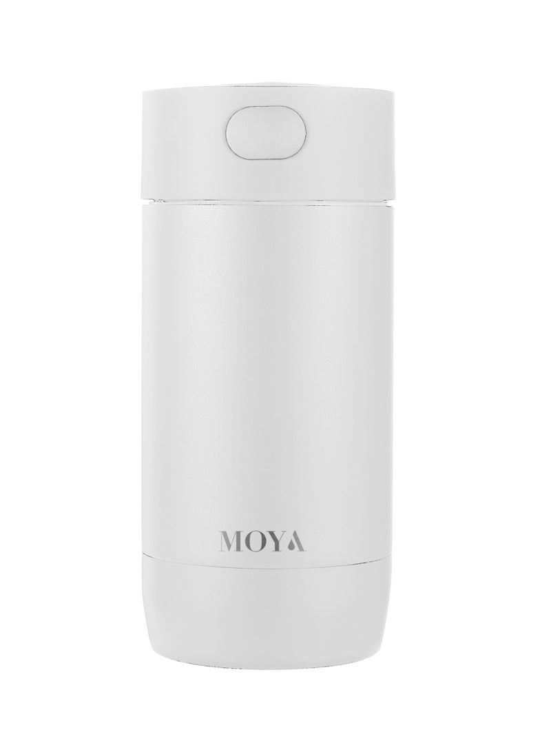 Moya "Surf" 350ml Travel Coffee Mug White - Image 1