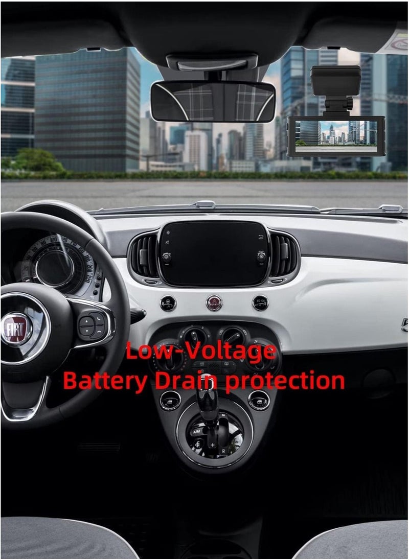 Arabest F7N Dash Cam Hardwire Kit,11.5ft Type-C USB-Port Hard Wire Kit for Dashcam,Converts 12V-24V to 5V/2.5A Low Voltage Protection  - Image 5