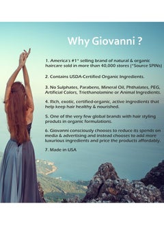 GIOVANNY Giovanni Air Turbo Charged Styling Mousse 7 oz Each - Lightweight for Natural Curls, Medium to Firm Hold, Wash & Style, Paraben Free, Color Safe (1 Pack)  - Image 4