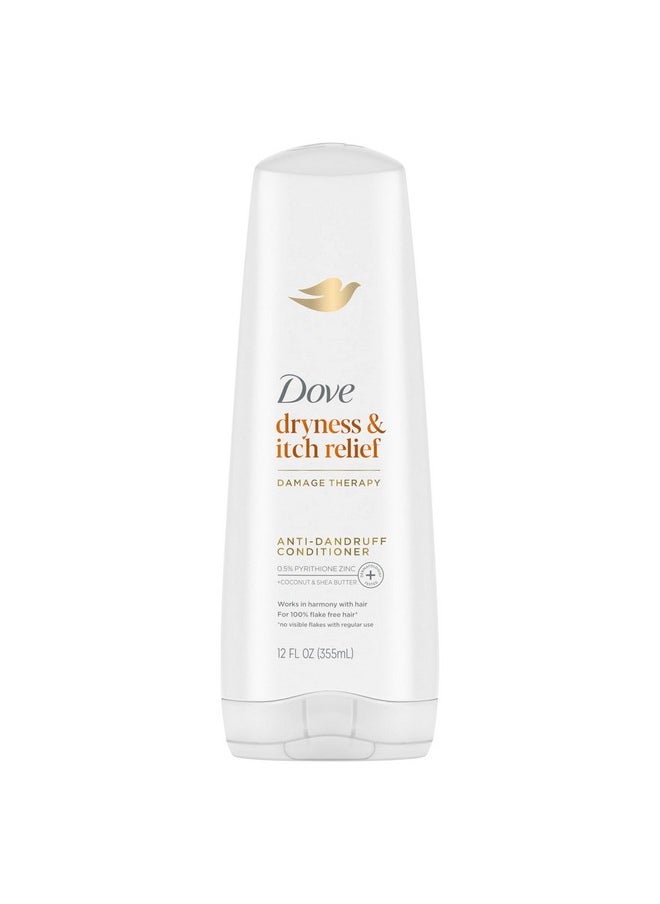 Dove - Dermacare Scalp Anti-Dandruff Conditioner Dryness And Itch Relief Dry And Itchy Scalp With Pyrithione Zinc 12 Fl Oz - Image 1