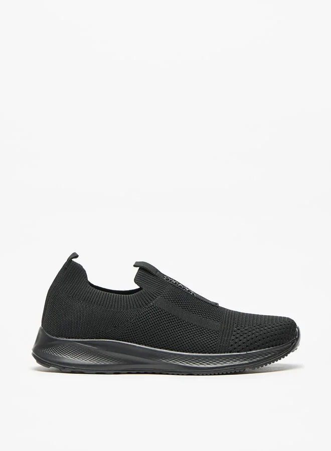 Oaklan by Shoexpress Textured Slip-On Sports Shoes