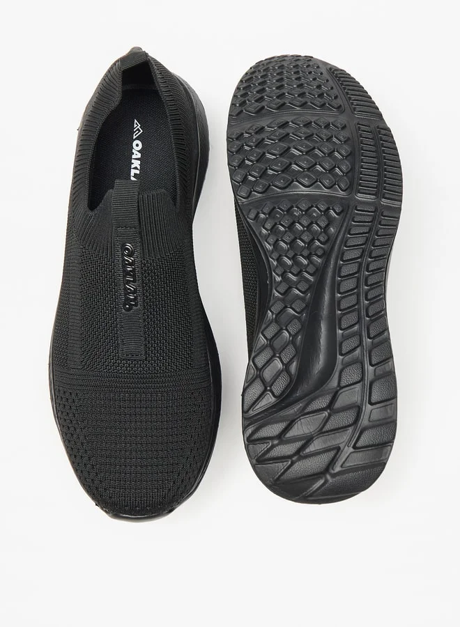 Oaklan by Shoexpress Textured Slip-On Sports Shoes