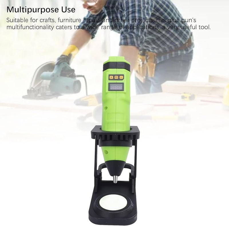 مسدس الغراء الساخن اللاسلكي مجموعة تسخين سريع للحرف اليدوية وإصلاحات المنزل DIY DC7 4V - Image 4