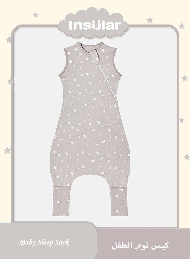 انسولار كيس نوم للاطفال غروباج ، بدلة رومبير للاطفال، تصميم صحي للفخذ، قماش غني بالقطن الناعم - Image 1
