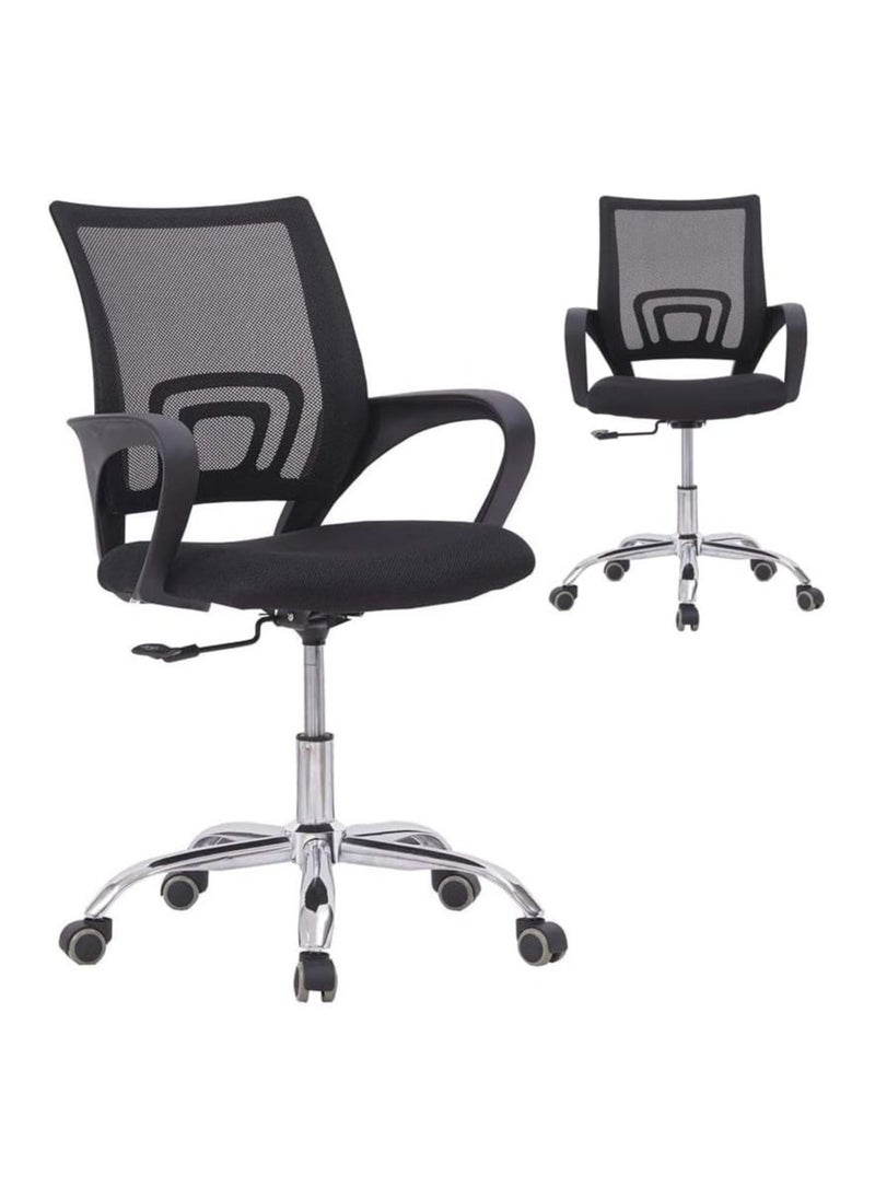 Karpentone Office Chair, Comfort Ergonomic Height Adjustable Desk Chair with Lumbar Support Backrest, Strong Frame is Designed to Support – KPT850  - Image 2