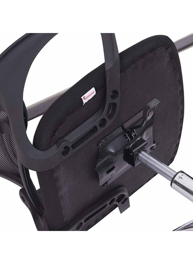 Karpentone Office Chair, Comfort Ergonomic Height Adjustable Desk Chair with Lumbar Support Backrest, Strong Frame is Designed to Support – KPT850  - Image 4