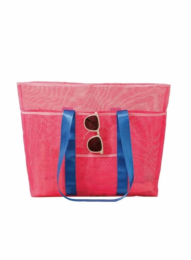 كيدل Extra Large Mesh Beach Tote Bag - Hobo Bags, Gym Bags, Travel Totes, Sandproof Lightweight Organizer for Kids, Swimming, Family, Shopping & Outdoor Use - Image 1