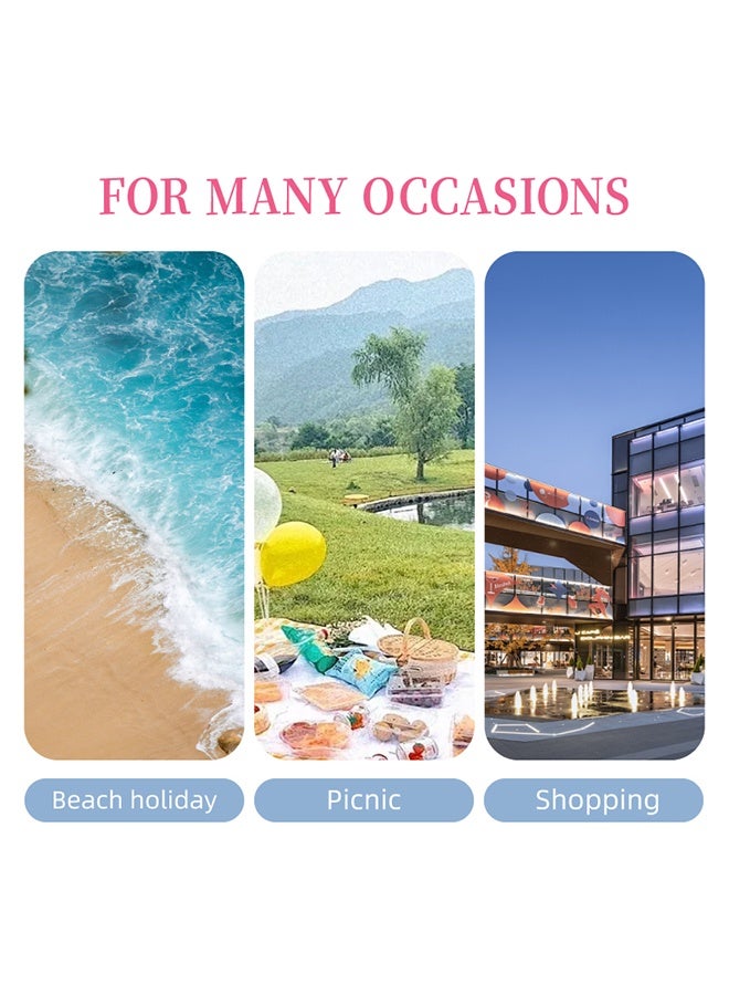 كيدل Extra Large Mesh Beach Tote Bag - Hobo Bags, Gym Bags, Travel Totes, Sandproof Lightweight Organizer for Kids, Swimming, Family, Shopping & Outdoor Use - Image 5