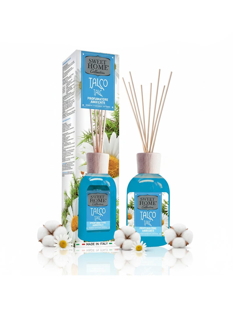 سويت هوم معطر جو سويت هوم أمبينت ٢٥٠ مل - بودرة التلك | بخاخ ناعم وبودري يدوم طويلًا | رائحة بودرة التلك لطيفة للمنزل والمكتب | ينعش الهواء فورًا | مثالي لغرف النوم والمعيشة والحضانة - Image 1