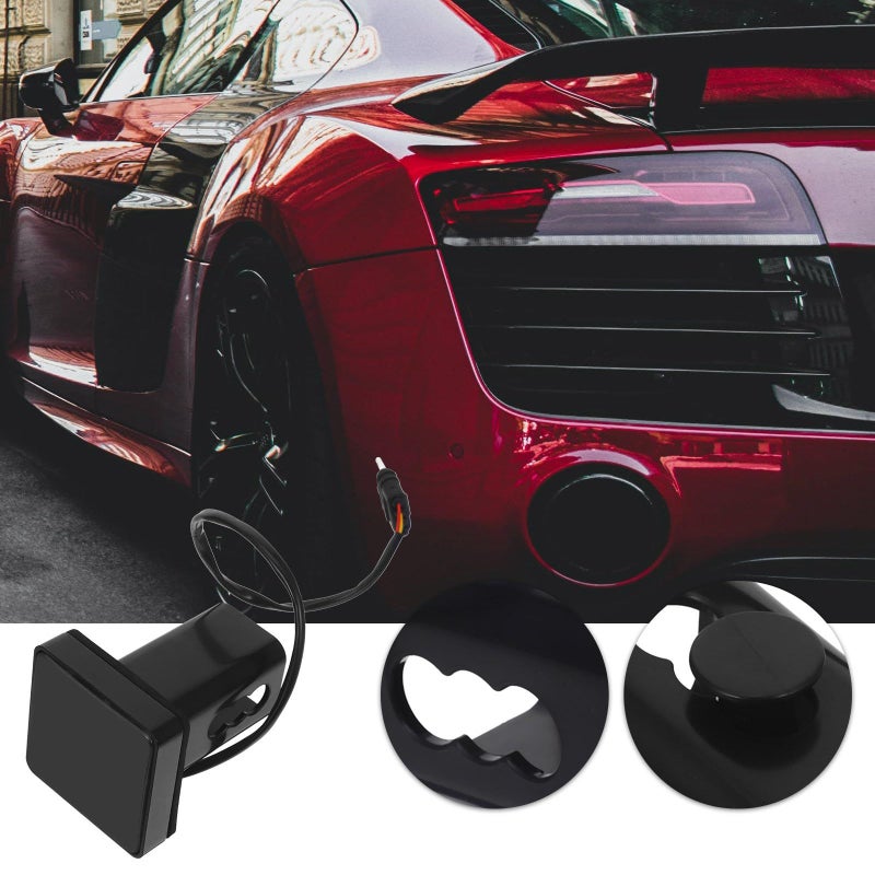 Red 12 LED Trailer Brake Tail Light Kit Magnetic Black Housing Waterproof for Truck Boat RV Cargo Towing - Image 5
