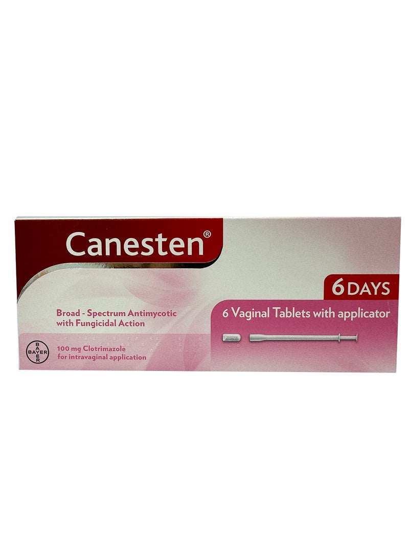 Canesten - 100Mg Vag Tab 6S - Image 1