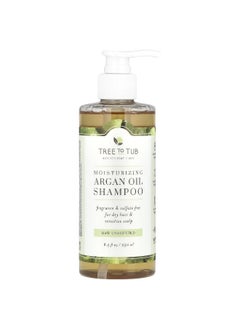 Tree to Tub Tree To Tub, Moisturizing Argan Oil Shampoo, For Dry Hair & Sensitive Scalp, Raw Unscented , 8.5 fl oz (250 ml)  - Image 1