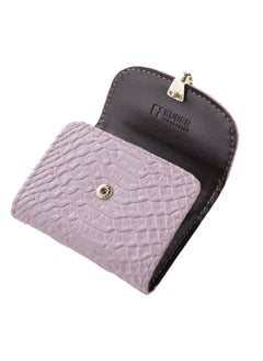 Kuber Industries Kuber Industries Wallet for Women/Men | Card Holder for Men & Women | Leather Wallet for ID, Visiting Card, Business Card, ATM Card Holder | Slim Wallet | Button Closure, Pink  - Image 4