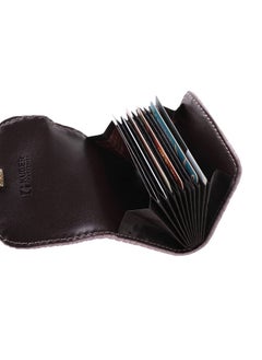 Kuber Industries Kuber Industries Wallet for Women/Men | Card Holder for Men & Women | Leather Wallet for ID, Visiting Card, Business Card, ATM Card Holder | Slim Wallet | Button Closure, Pink  - Image 2