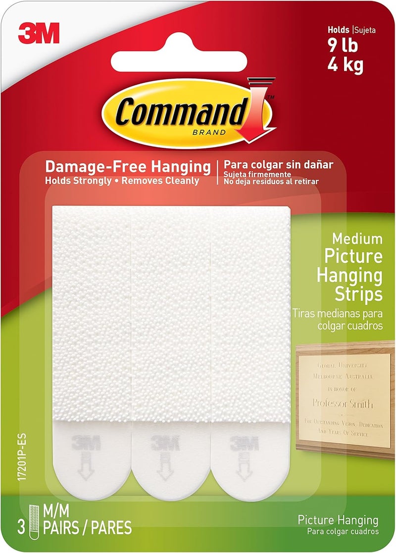 17201P-ES Medium Picture Hanging Strips