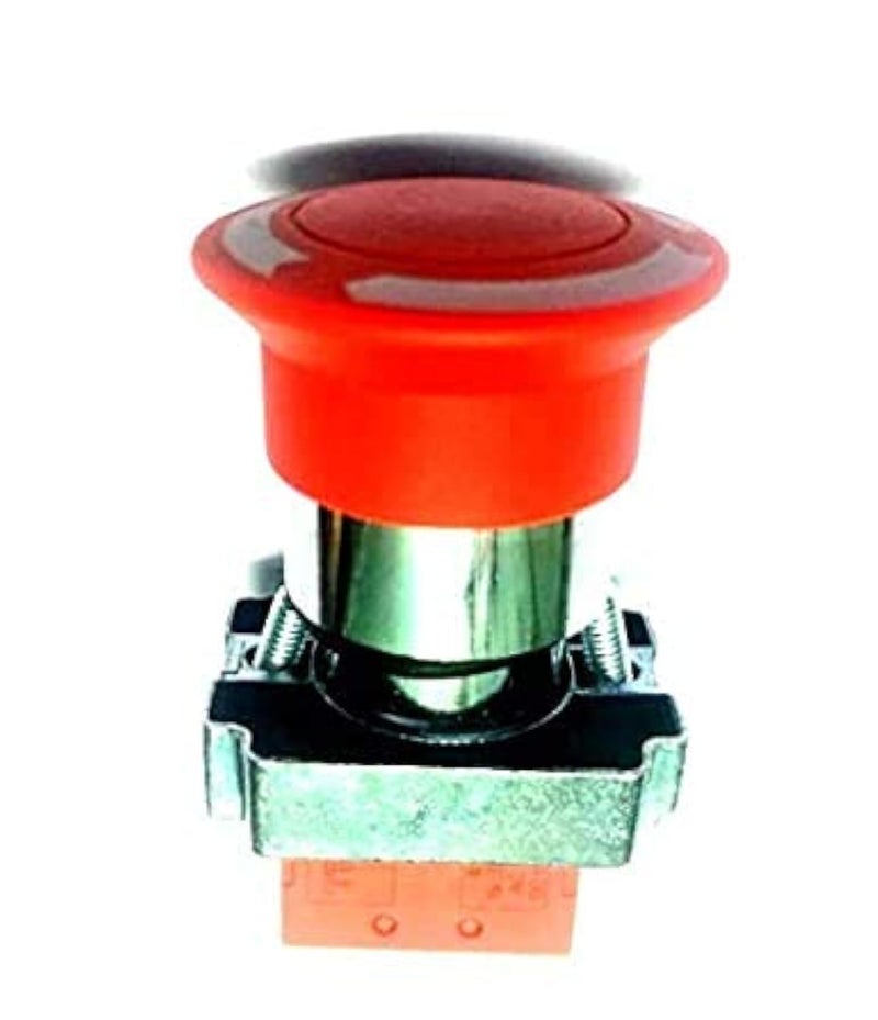 #Be زر إيقاف الطوارئ مع عنصر 1 Nc - Image 1