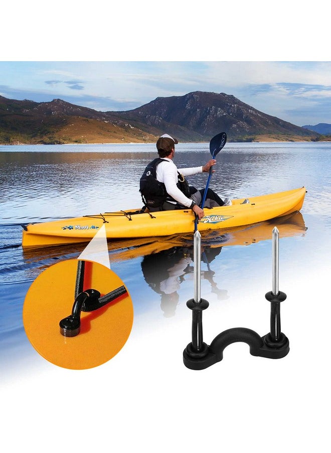 CLIO - Deck Rigging Kit Accessory 19.7 Ft Bungee Cord With Deck Loops Tie Down Pad Eyes And J Hooks And Bungee Cord Hook Screws & Rivets For Kayaks Canoes Boat - Image 1