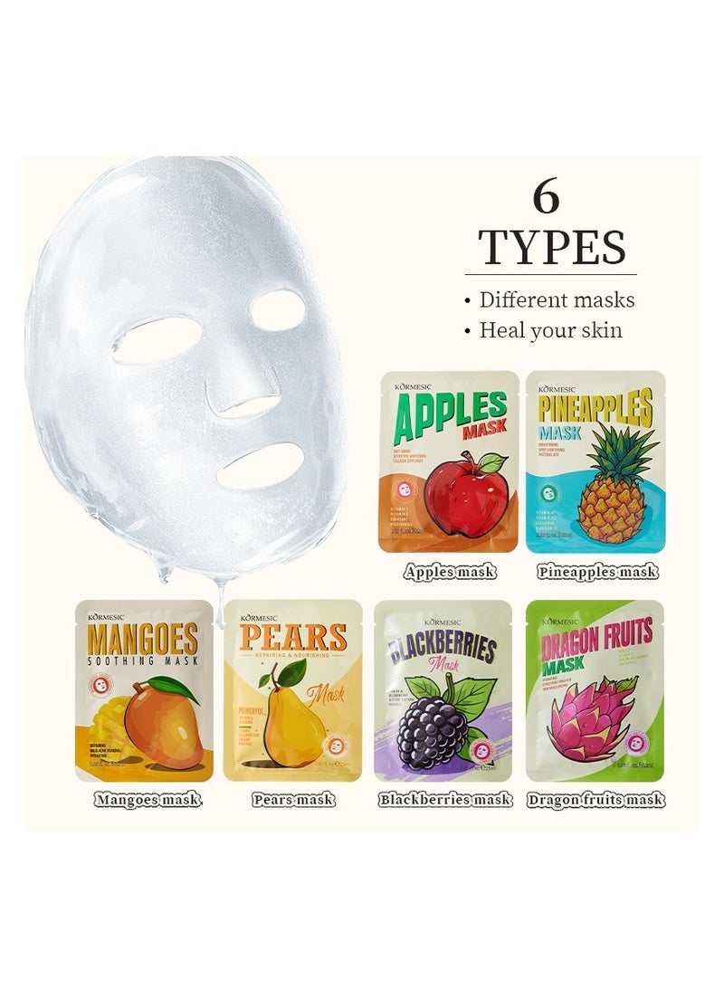 Kormesic Mango Revitalizing Mask 5pcs 25ml - Image 3