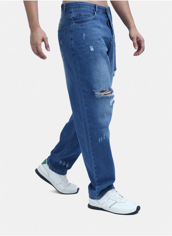 RAVIN Fashionable Cotton Ripped Jeans  - Image 2