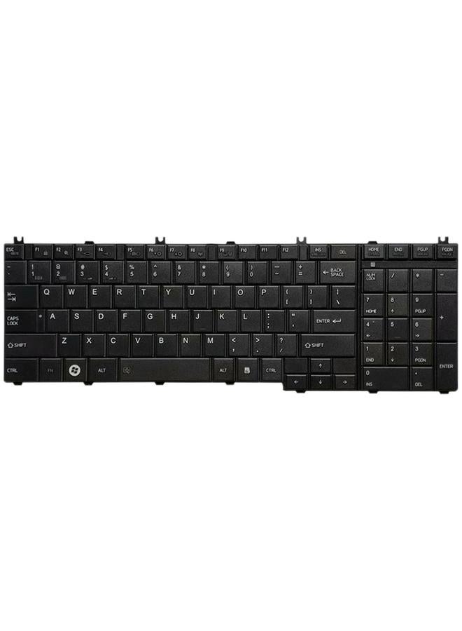 إيروريكس لوحة مفاتيح النسخة الأمريكية لجهاز توشيبا ستالايت L670 L670D L675 L675D C660 C660D C655 L655 L655D C650 C650D L650 C670 L750 L750D - Image 2