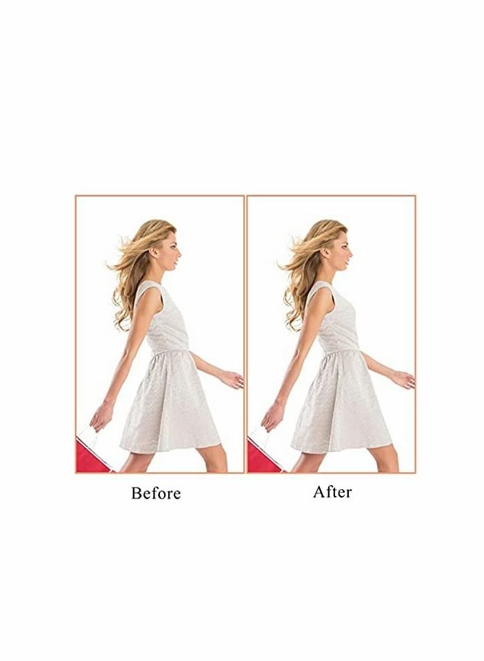 Excefore أغطية حلمات السيليكون، حمالة صدر لاصقة غير مرئية، حمالة صدر لاصقة بدون حمالات، أغطية حلمات بشريط رفع للنساء 6 أزواج - Image 3