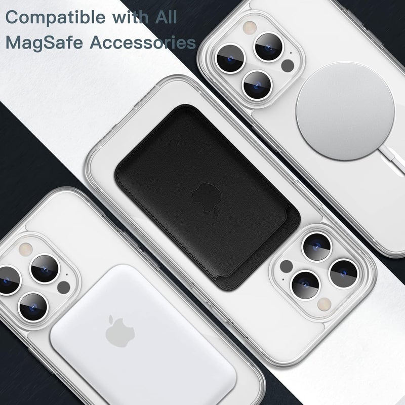 for iPhone 13 - Clear Shockproof Bumper with MagSafe Compatibility - Image 4