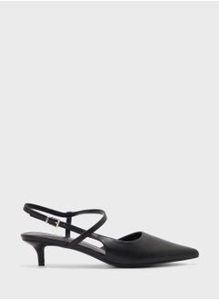 ELLA Pointy Toe Low Heel Strappy Pump  - Image 1