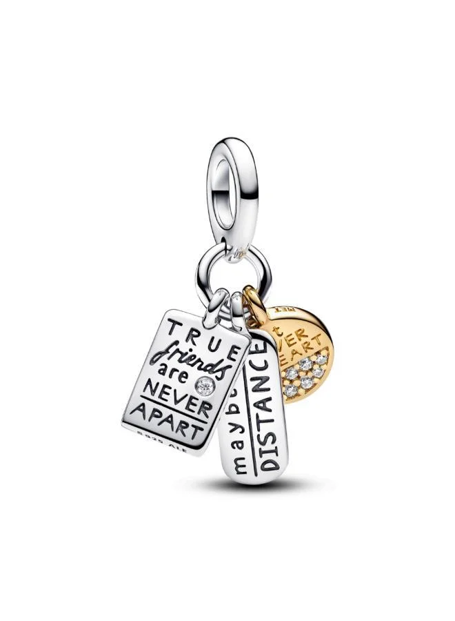 باندورا Friendship Triple Dangle Charm