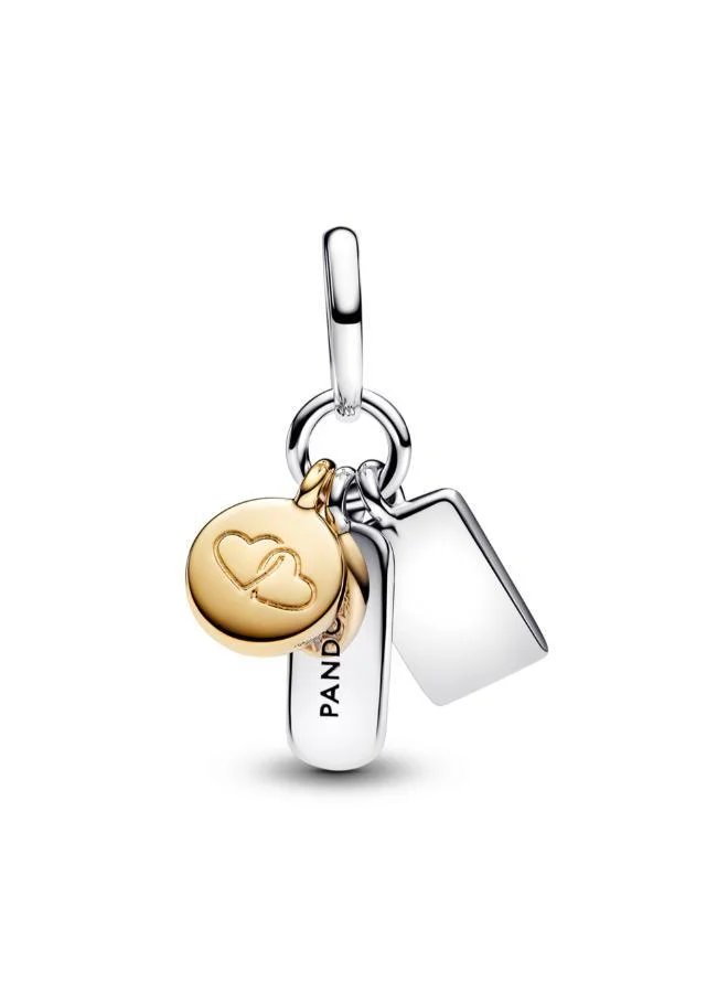 باندورا Friendship Triple Dangle Charm
