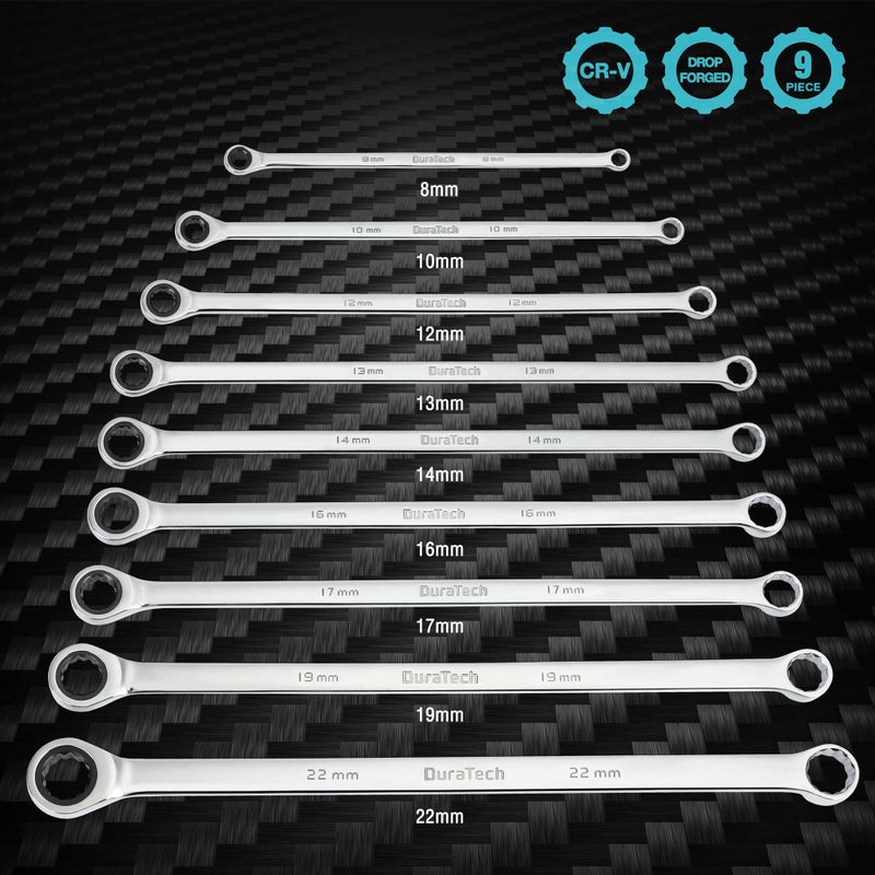 Duratech 21Mm Extra Long Ratcheting Wrench  Metric  Cr-V Steel - Image 2