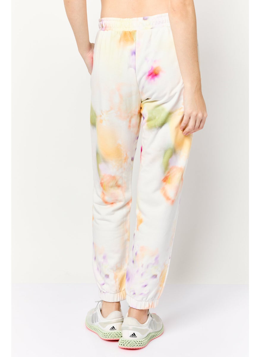 Scotch & Soda Women Regular Fit Tie Dye Jogger Pants, Multicolor  - Image 4