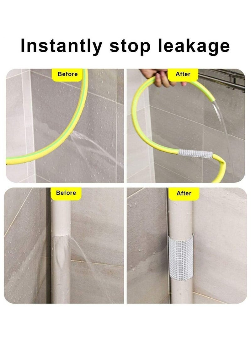 Generic Aluminum Foil Butyl Tape Professional Super Waterproof Sealing Self Adhesive Adhesive Tape Kitchen and Bathroom House Roof Mending Materials for Pipes Patch Holes (1 Roll)  - Image 5