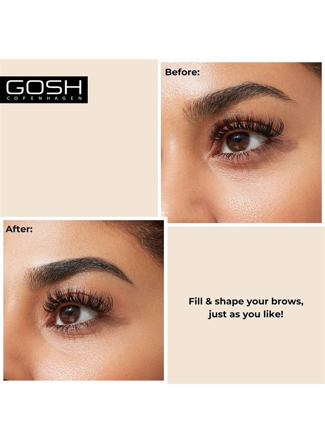 gosh Eyebrow Pencil 005 Dark Brown - GOSH - Image 2