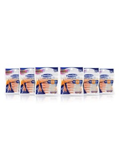 Dentek Easy Brush Interdental Cleaners | Brushes Between Teeth | Standard | Mint Flavor | 10 Count (Pack Of 6)  - Image 1