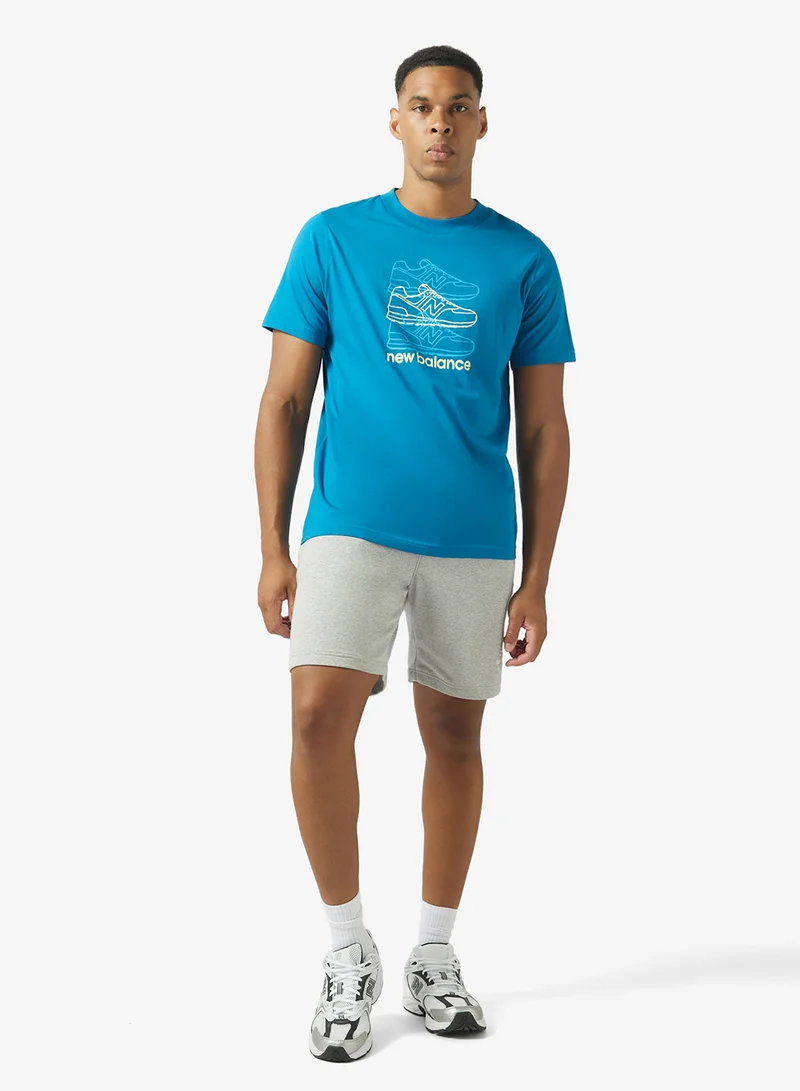 New Balance NORTH SEA (NOS) Layered 574 Relaxed T-Shirt for Men | Best Price UAE