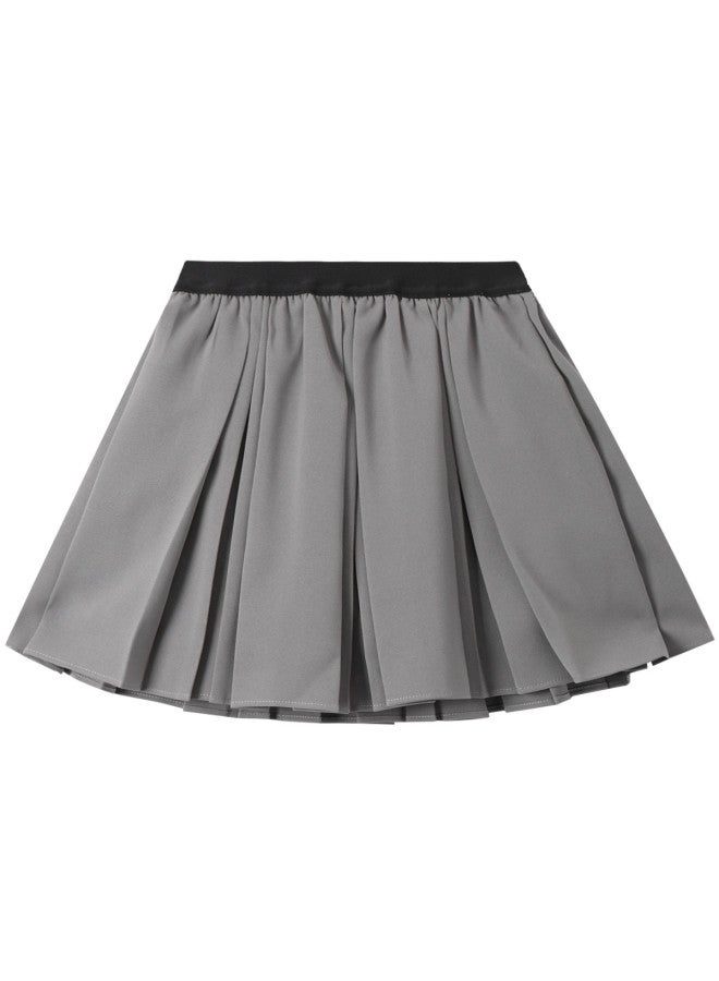 Annil Kids Girls' Summer Skirt - Sweet & Edgy Pleated School Short Skirt For Big Girls, Princess Style - Image 3
