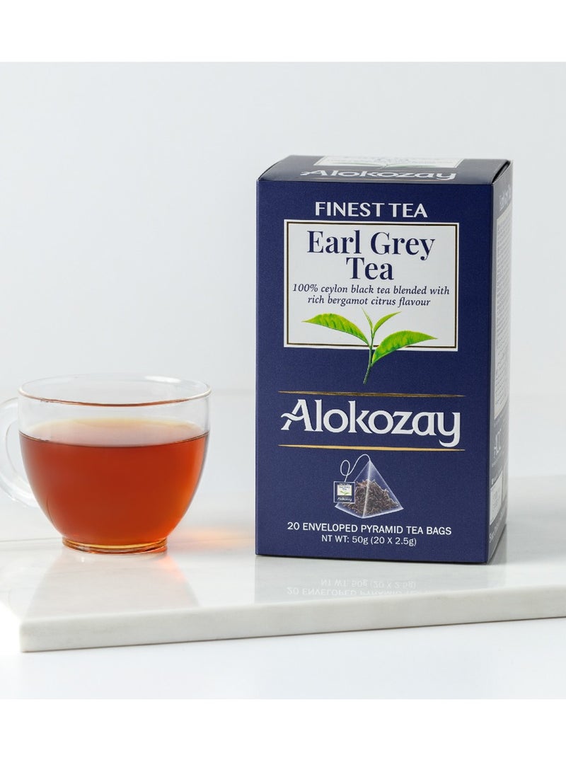 Alokozay Earl Grey Tea 20 Teabags (50g)  - Image 2