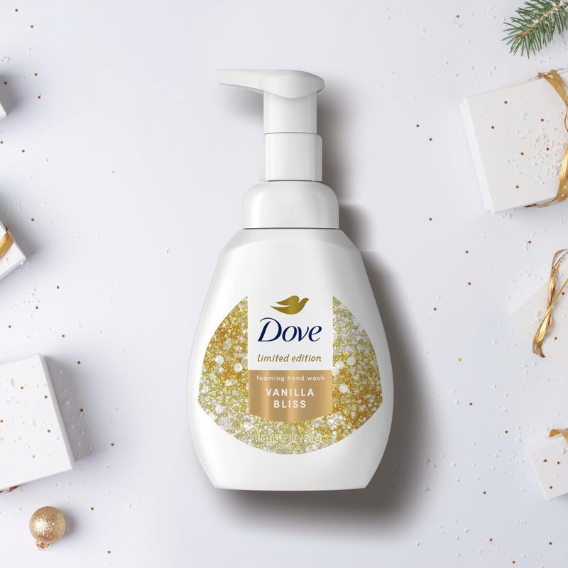 Dove Warm Vanilla & Sugar Cane Protects Skin from Dryness Foaming Hand Wash More Moisturizers than the Leading Ordinary Hand Soap, 10.1 oz - Image 3