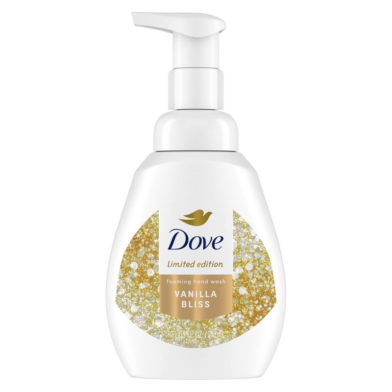 Dove Warm Vanilla & Sugar Cane Protects Skin from Dryness Foaming Hand Wash More Moisturizers than the Leading Ordinary Hand Soap, 10.1 oz - Image 1