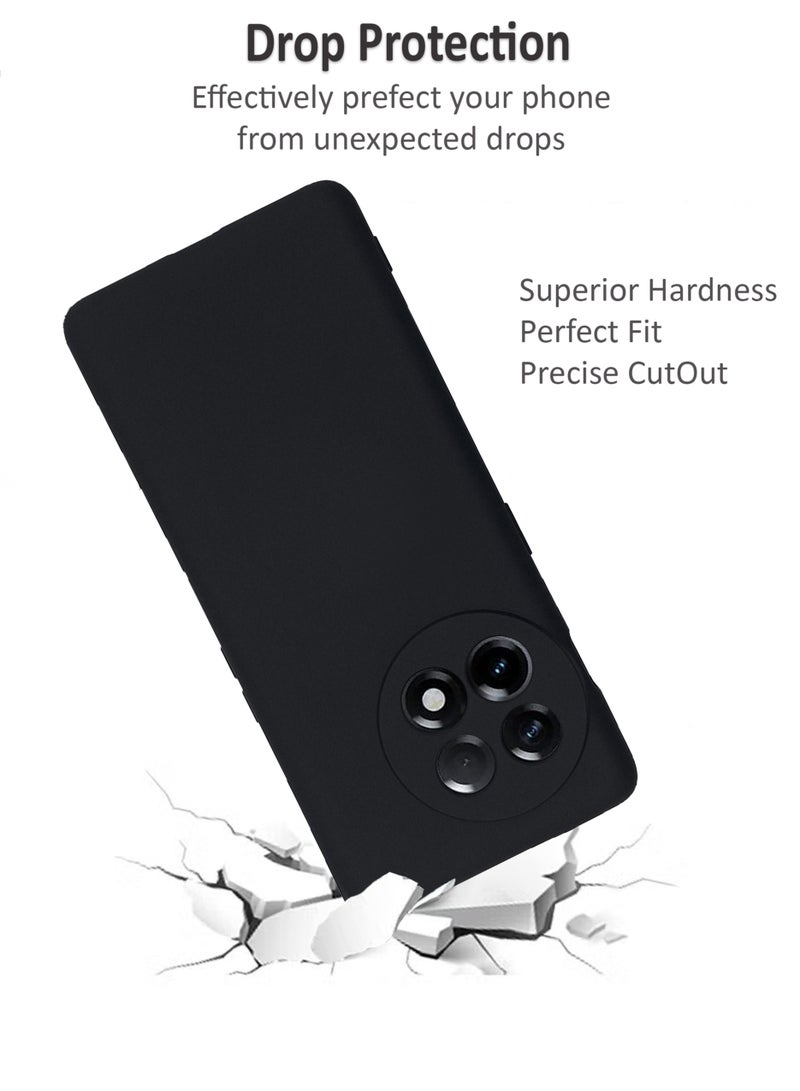 Waldic Silicone Protective Back Case Cover For OnePlus Ace 2 5G - Black - Image 2
