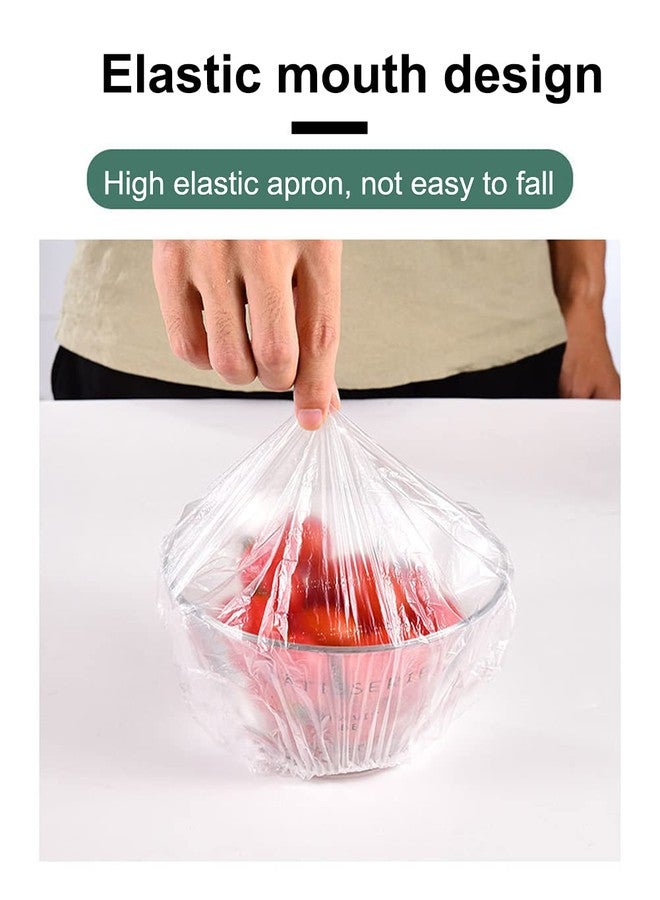 Oprtuisi Fresh Keeping Bags - Reusable Elastic Food Storage Covers with Elastic Edging - Stretch Plastic Wrap Bowl Covers (100Pcs) - Image 4