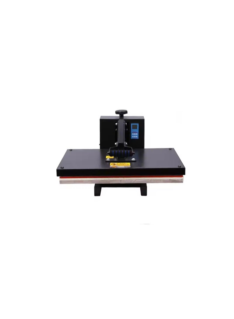 Kalon 60x40 Heat Press Machine Black for clothes, cotton polyester t-shirt press for fabric, Heavy-duty Manual heat transfer  Ironing Machin - Image 4