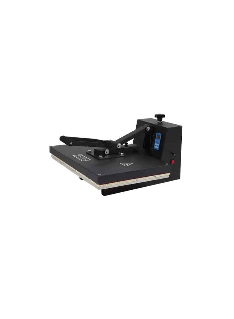 Kalon 60x40 Heat Press Machine Black for clothes, cotton polyester t-shirt press for fabric, Heavy-duty Manual heat transfer  Ironing Machin - Image 2