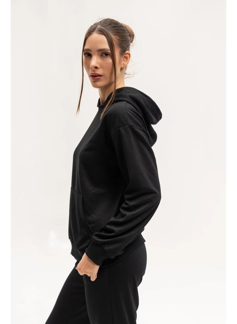 NALA Women’s Black Training Sweatshirt - Image 4