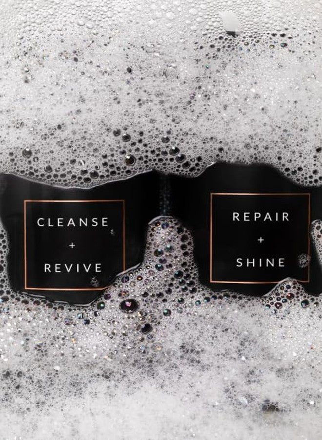 JSHealth شامبو كيراتين جيس هيلث المنقي - شامبو طبيعي لتنظيف وإحياء الشعر المعالج بالألوان، الشعر المجعد والشعر الجاف - تركيبة نباتية خالية من الكبريتات والبارابين، 350 مل - Image 5